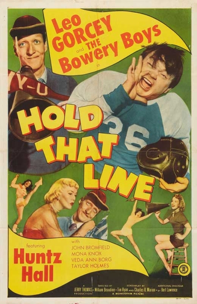 Bowery Boys - Hold That Line Movie Poster